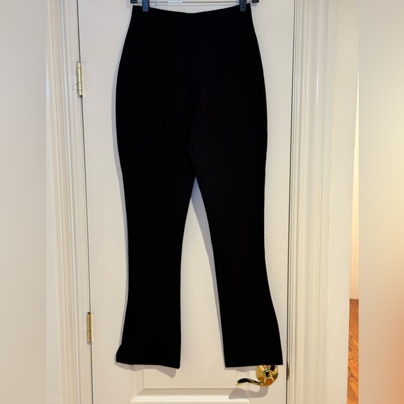 NWOT Modern Citizen Devi Side Split Stretch Pant in Black Size Medium - Picture 2 of 6